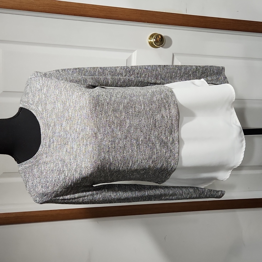 Marl Gray Blouse